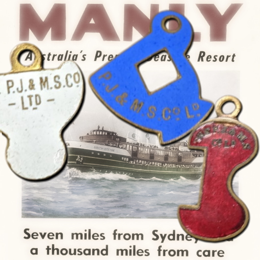 Seven miles from Sydney and a thousand miles from care: The Port Jackson and Manly Steamship company tokens